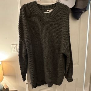 American eagle oversized grey sweater
